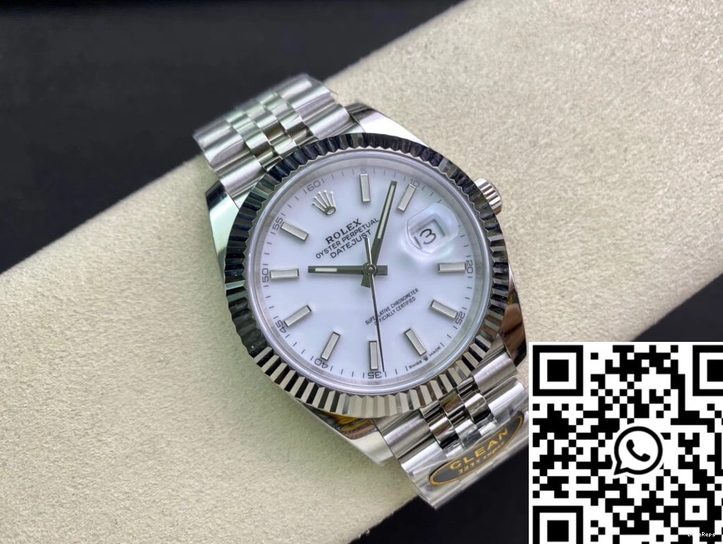 Steel Clean M126334-0010 Datejust Factory Rolex Stainless 0907